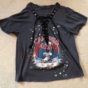 Rock rose couture (los Angeles( t shirt